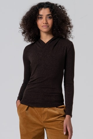 Top - Marrone scuro