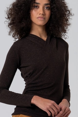 Top - Marrone scuro
