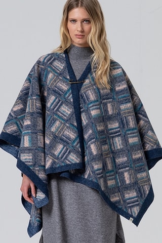 Poncho - Bleu