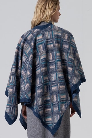 Poncho - Bleu