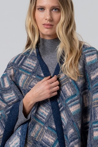 Poncho - Bleu