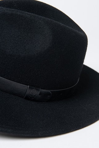Fedora in lana - Nero