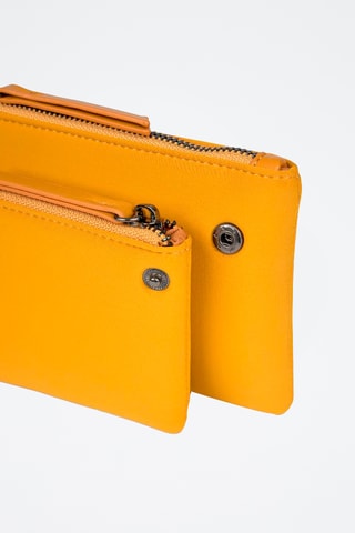 Pochette e portamonete - Giallo scuro