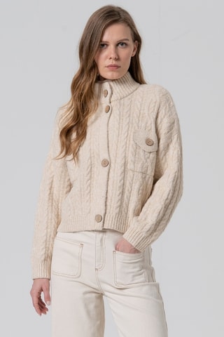 Cardigan - Beige chiaro