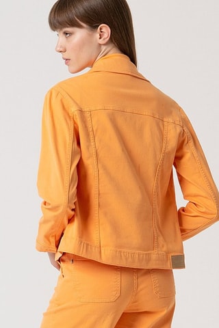 Giacca in jeans - Arancione