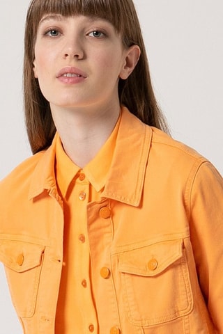 Giacca in jeans - Arancione