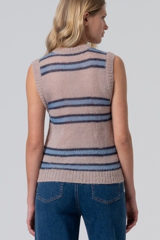 Pull sans manches - Bleu