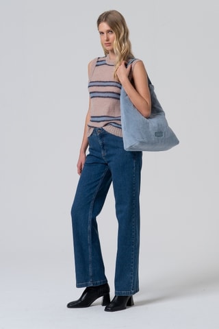 Pull sans manches - Bleu