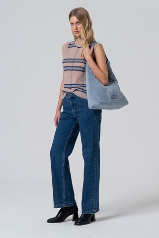 Pull sans manches - Bleu