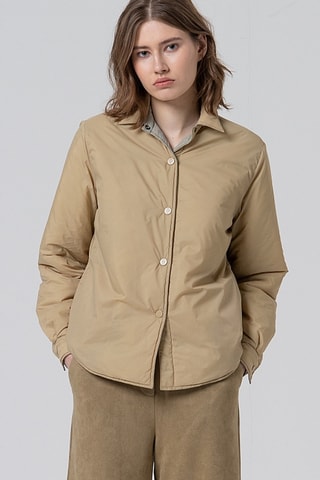 Sovracamicia double face - Beige chiaro