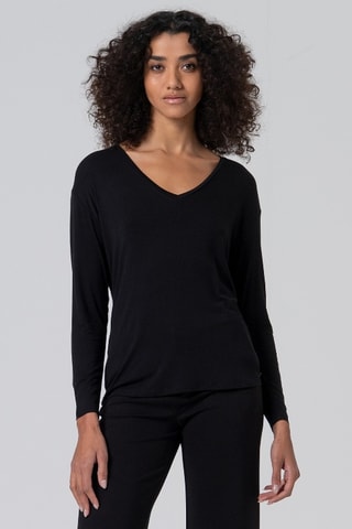 T-shirt ampia - Nero