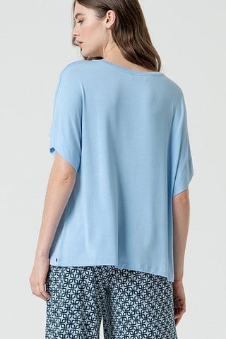 T-shirt oversize - Ciel