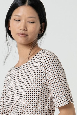 Robe midi - Écru