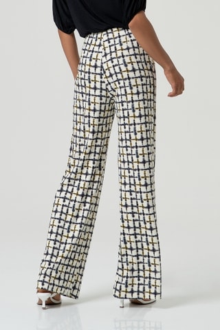 Pantaloni straight - Ecrù