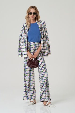 Pantaloni straight - Blu