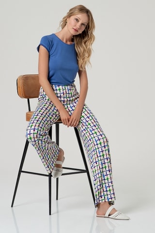 Pantaloni straight - Blu
