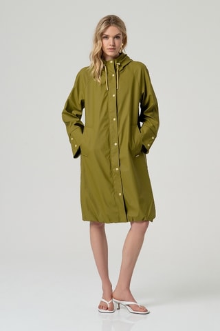Parka con cappuccio - Kaki