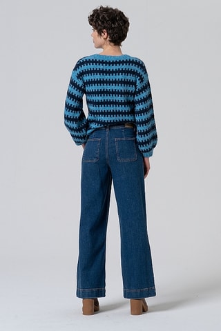 Jean large - Indigo
