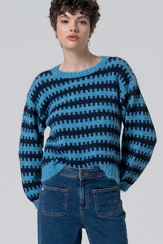 Jean large - Indigo
