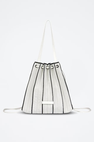 Sac à dos et pochette - Blanc