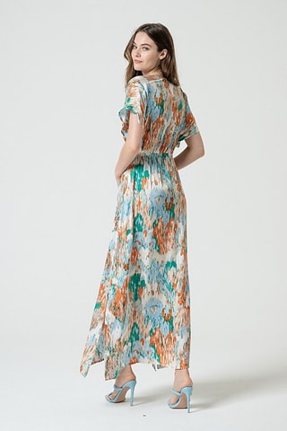 Robe longue - Bleu