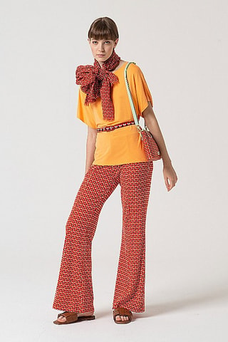 T-shirt oversize - Orange
