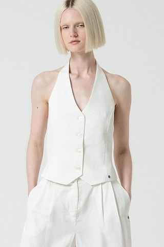 Top - Blanc