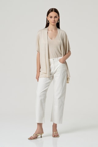 Gilet - Écru