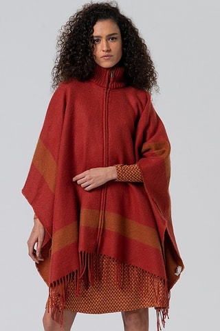 Poncho - Orange clair