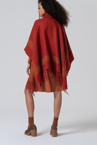 Poncho - Orange clair