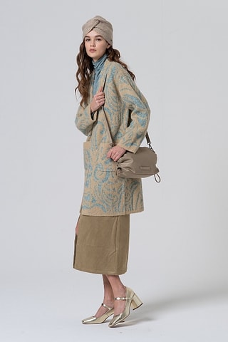 Gilet long - Bleu
