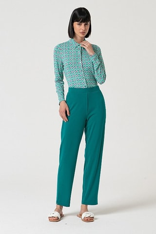 Pantalon droit - Vert