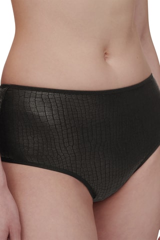 Braga brasileña Gold X - Negro cocodrilo - Chantelle X