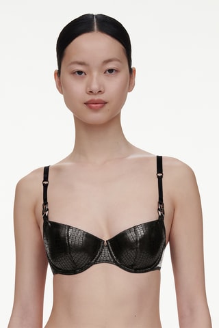 Sujetador Gold X - Negro cocodrilo - Chantelle X