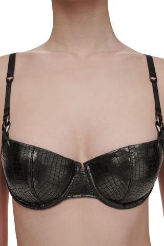 Sujetador Gold X - Negro cocodrilo - Chantelle X