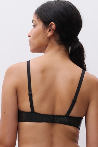 Sujetador push-up Gold X - Negro cocodrilo - Chantelle X