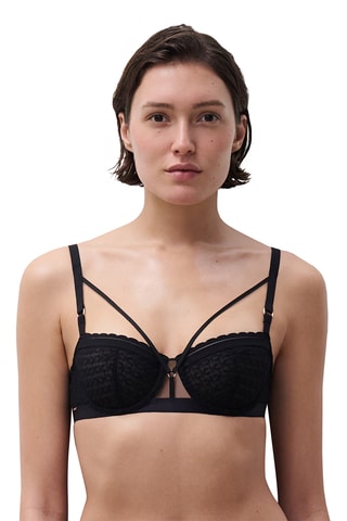Sujetador Monogram - Negro - Chantelle