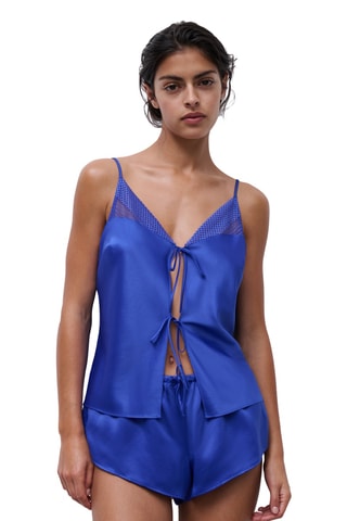 Short de pijama Play - Azul -­ Chantelle Pulp