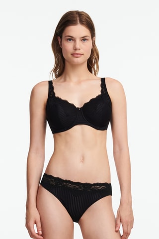 Braga de talle alto Marilyn - Negro - Chantelle Easyfeel