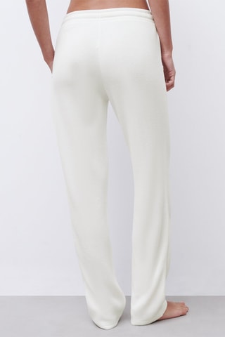 Pantalón recto - Blanco - Chantelle