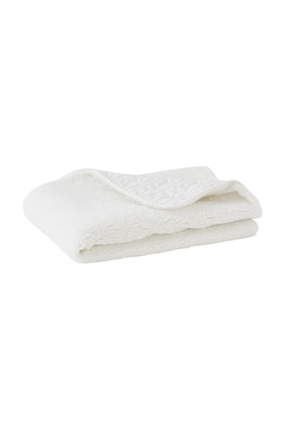 Manta reversible - Blanco