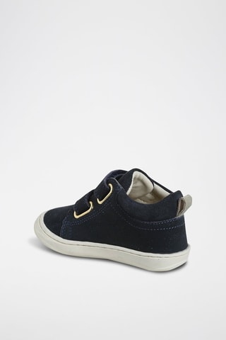 Botines de nobuk - Azul marino
