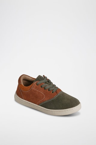 Zapatillas de nobuk - Marrón