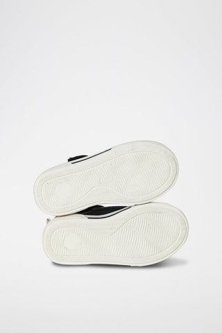 Zapatillas de piel - Azul marino