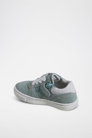 Zapatillas de nobuk - Turquesa