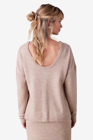 Jersey y falda recta - Topo
