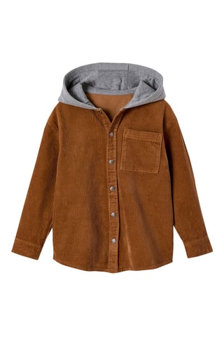 Sobrecamisa de pana - Camel