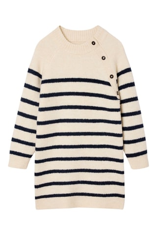Vestido jersey - Crudo