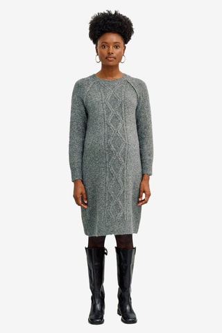 Vestido jersey - Gris