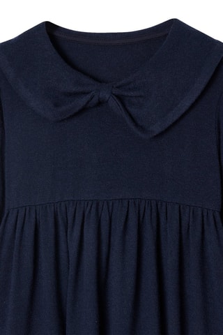 Vestido evasé - Azul marino